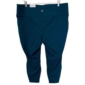 LIVI Lane Bryant Signature Stretch 7/8 Cropped Leggings Blue Size 22/24 NWT